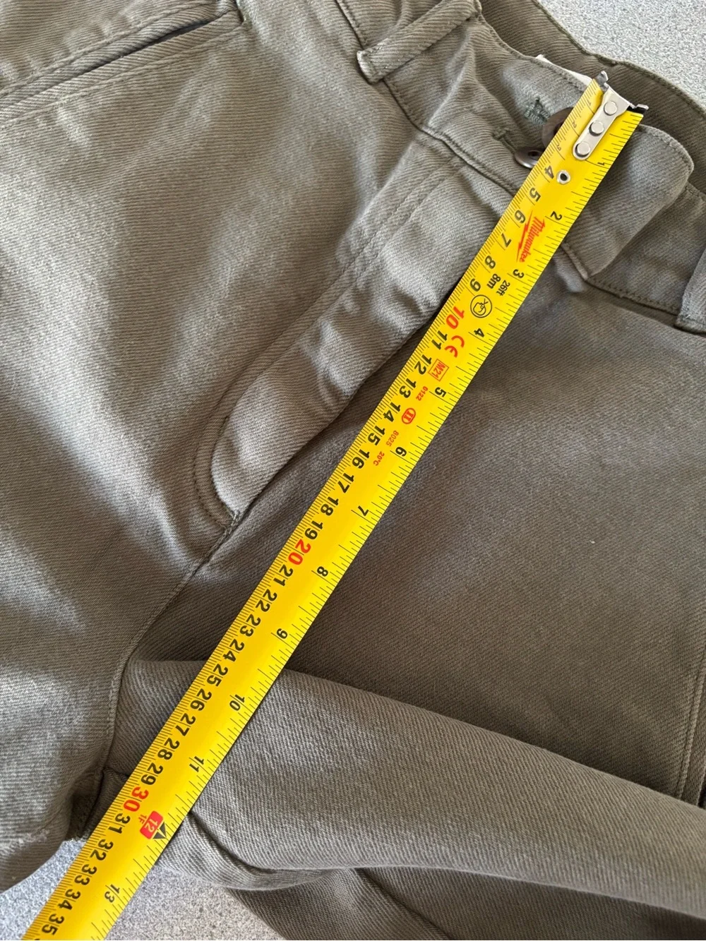 Wilfred Free Olive Cargo Tapered Utility Pants Size 10 Minimalist - Picture 6 of 12